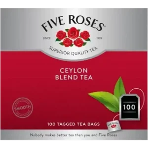 Five Roses Ceylon Tee Sakkies 100s
